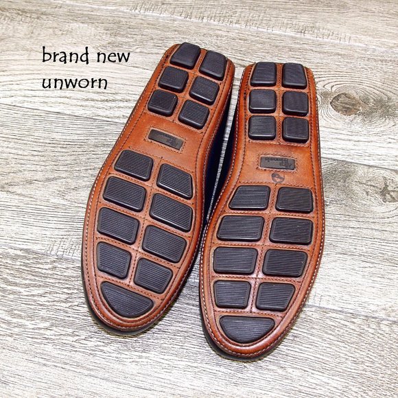 * NIB * $325 Allen Edmonds CASTINE Driving Shoe 8 D Black * new Cedar Trees Bags main image 4